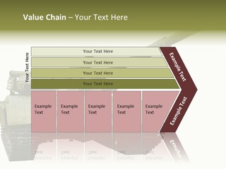 Mobile Weapon Target PowerPoint Template