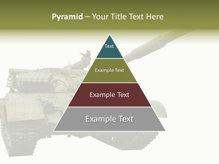 Mobile Weapon Target PowerPoint Template