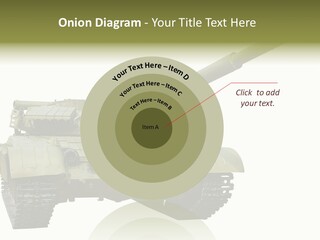 Mobile Weapon Target PowerPoint Template
