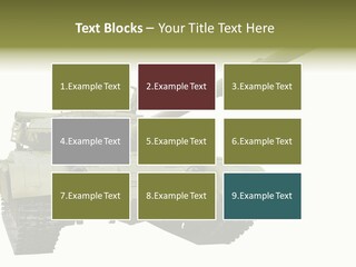 Mobile Weapon Target PowerPoint Template