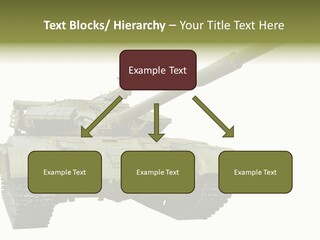 Mobile Weapon Target PowerPoint Template