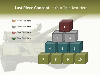 Mobile Weapon Target PowerPoint Template