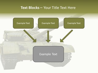 Mobile Weapon Target PowerPoint Template