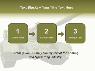 Mobile Weapon Target PowerPoint Template