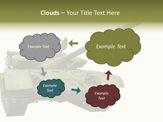 Mobile Weapon Target PowerPoint Template