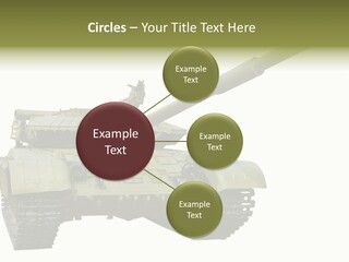 Mobile Weapon Target PowerPoint Template