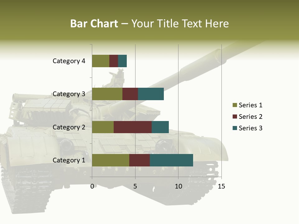 Mobile Weapon Target PowerPoint Template