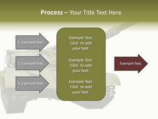 Mobile Weapon Target PowerPoint Template