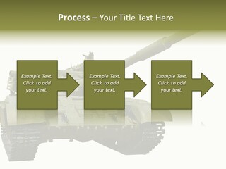Mobile Weapon Target PowerPoint Template