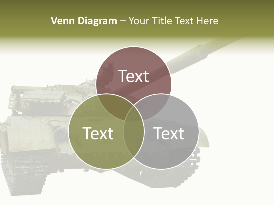 Mobile Weapon Target PowerPoint Template