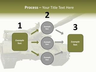 Mobile Weapon Target PowerPoint Template