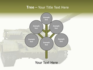 Mobile Weapon Target PowerPoint Template