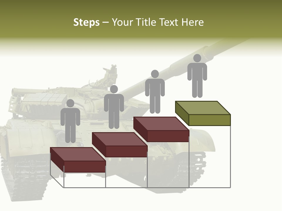 Mobile Weapon Target PowerPoint Template