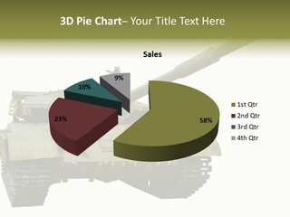 Mobile Weapon Target PowerPoint Template