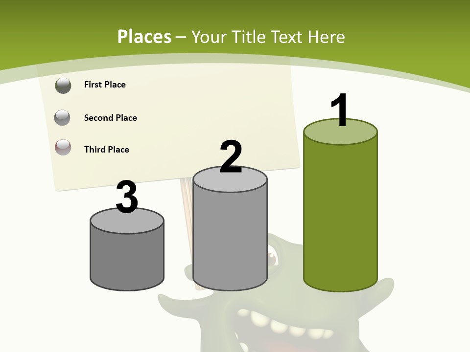 Magnification Banner Call PowerPoint Template