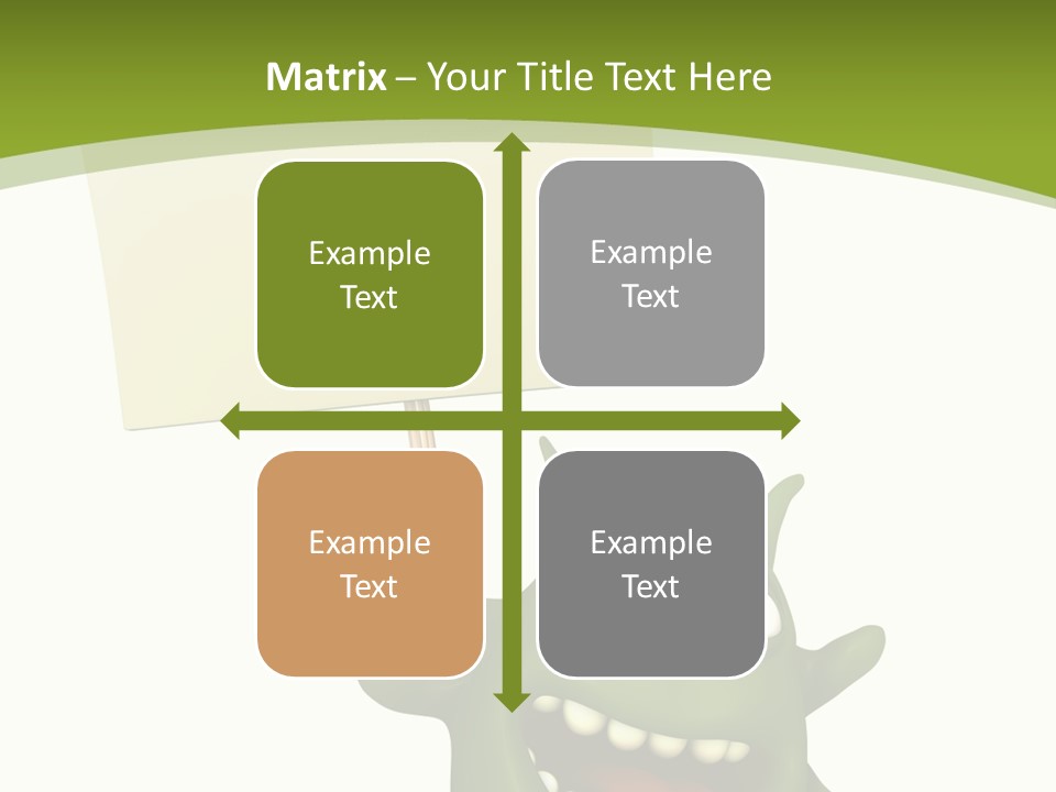 Magnification Banner Call PowerPoint Template