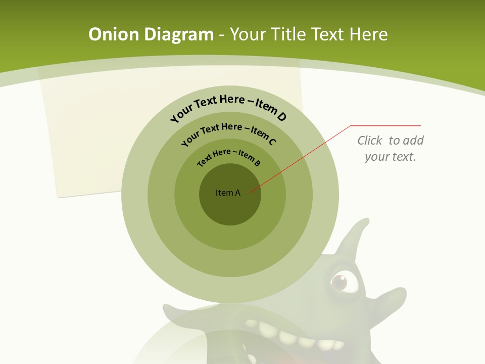 Magnification Banner Call PowerPoint Template