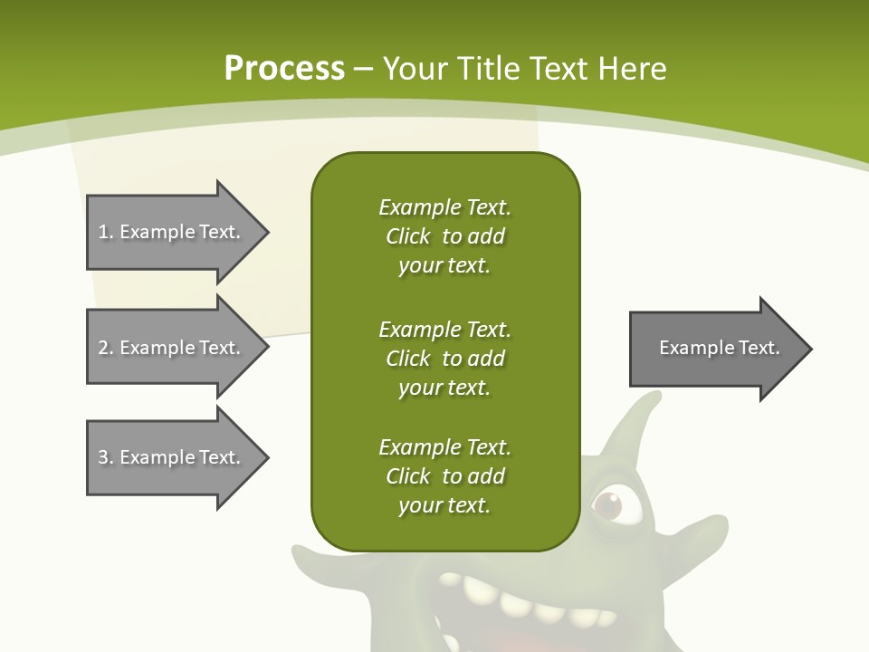 Magnification Banner Call PowerPoint Template