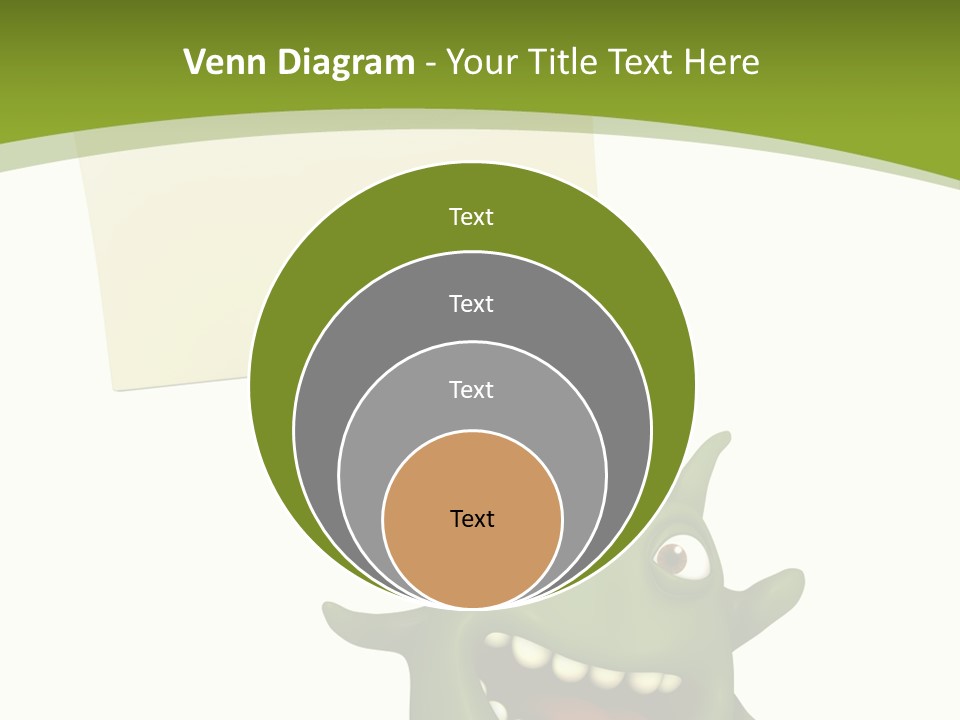 Magnification Banner Call PowerPoint Template