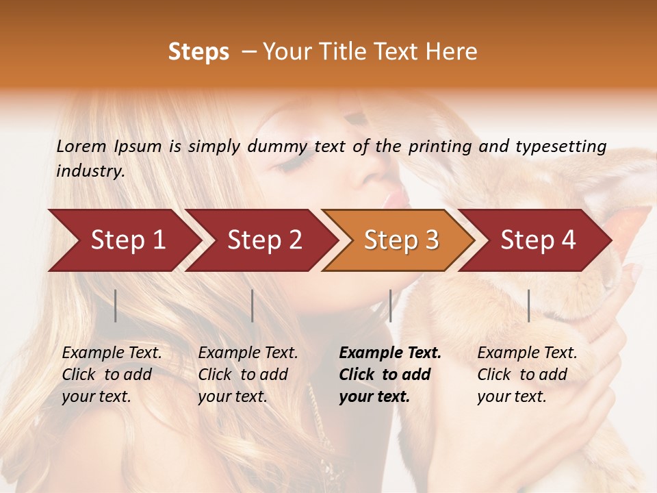 Face Bunny Studio PowerPoint Template