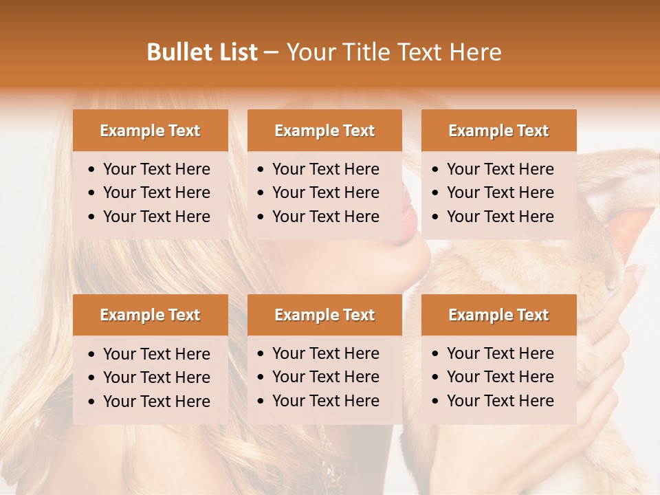 Face Bunny Studio PowerPoint Template