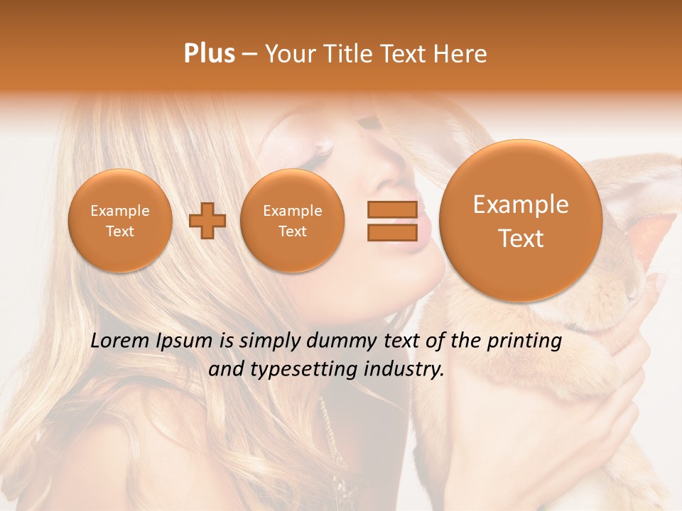 Face Bunny Studio PowerPoint Template