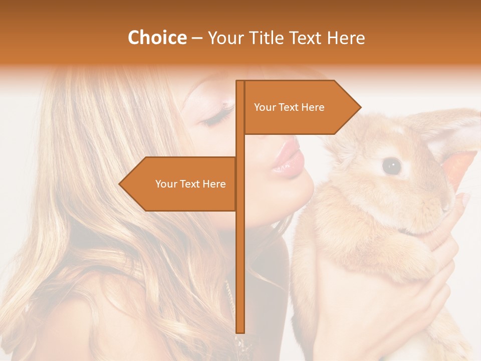 Face Bunny Studio PowerPoint Template