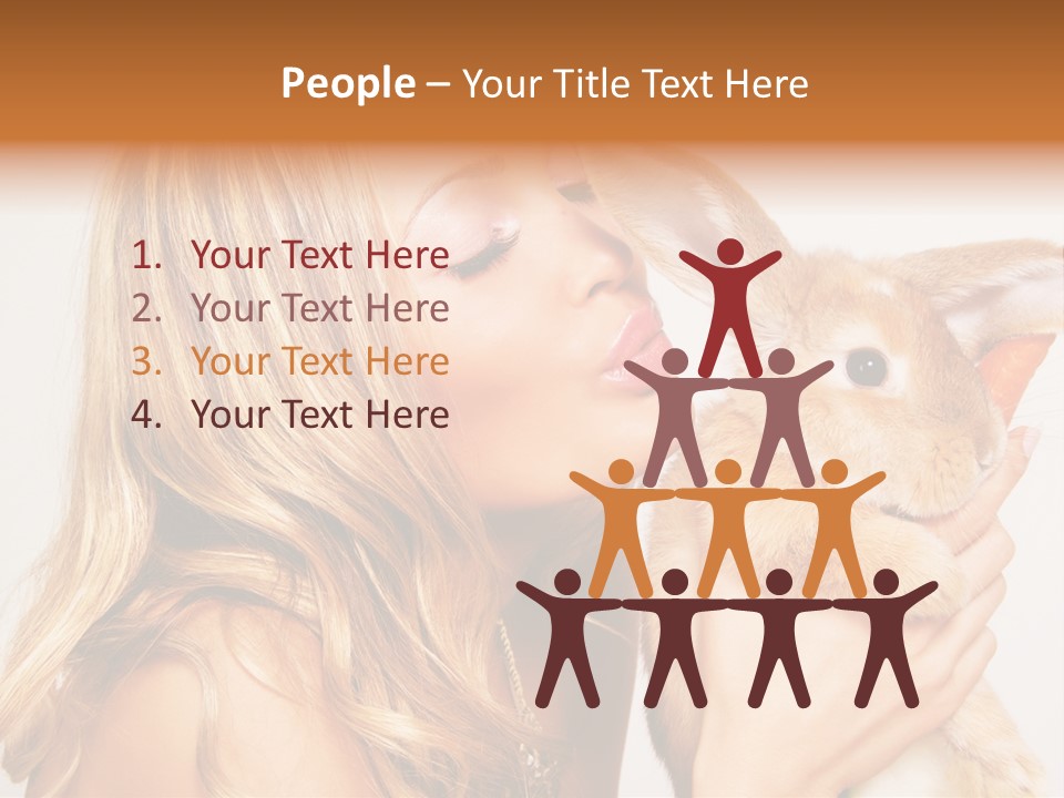 Face Bunny Studio PowerPoint Template