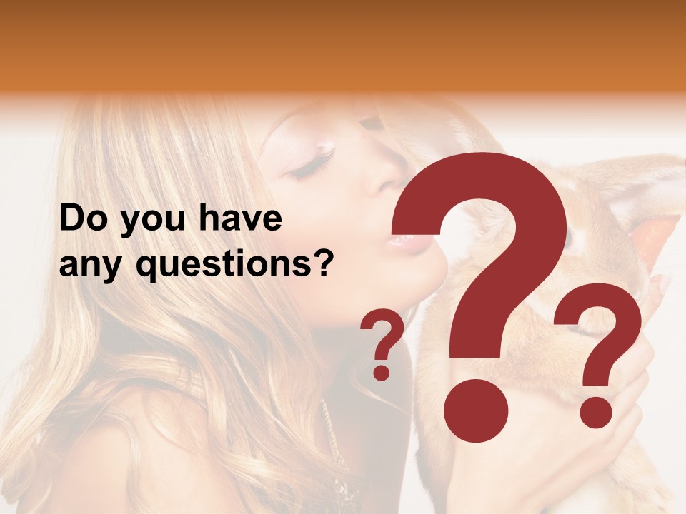 Face Bunny Studio PowerPoint Template