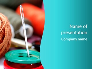 Tool Needle Skein PowerPoint Template