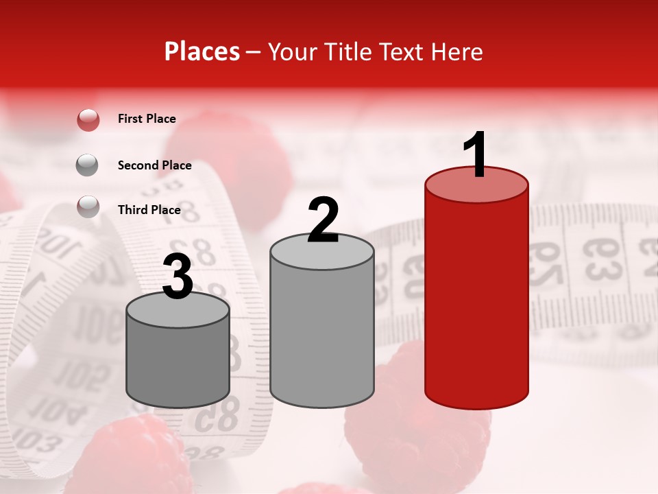 Number Background Vitality PowerPoint Template