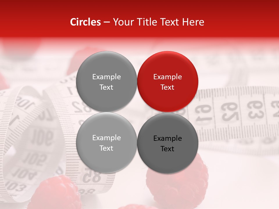 Number Background Vitality PowerPoint Template