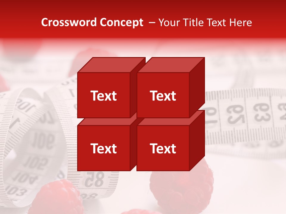 Number Background Vitality PowerPoint Template