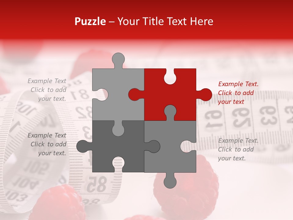 Number Background Vitality PowerPoint Template