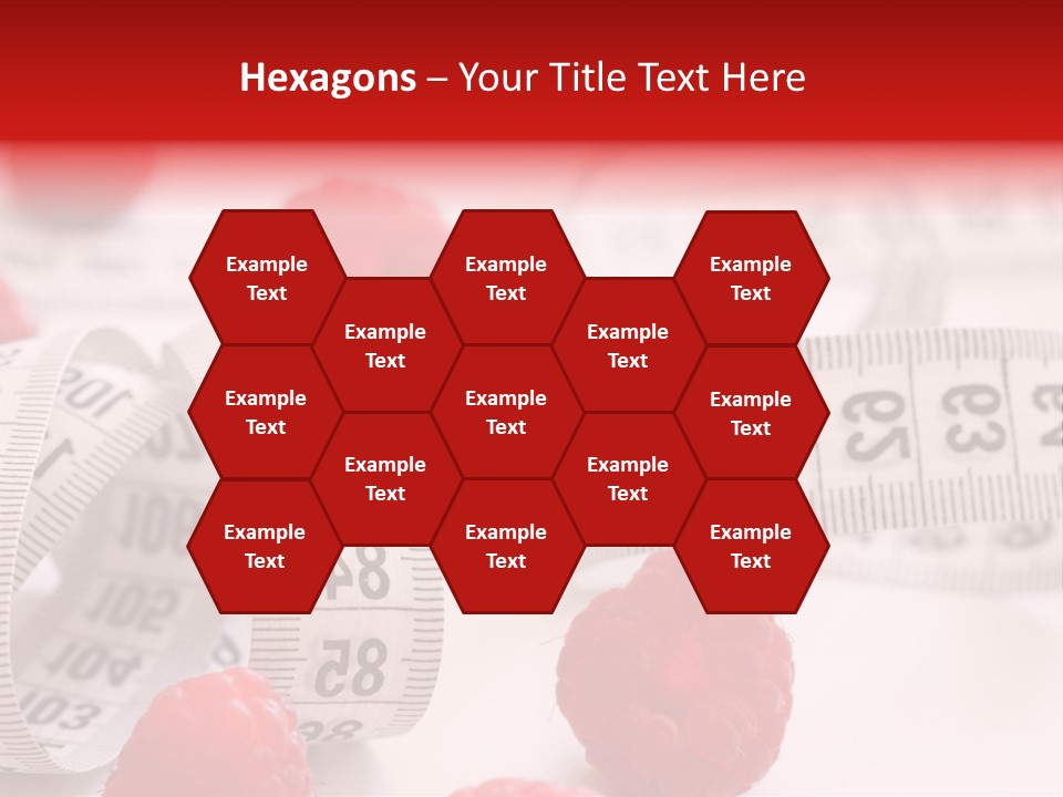 Number Background Vitality PowerPoint Template