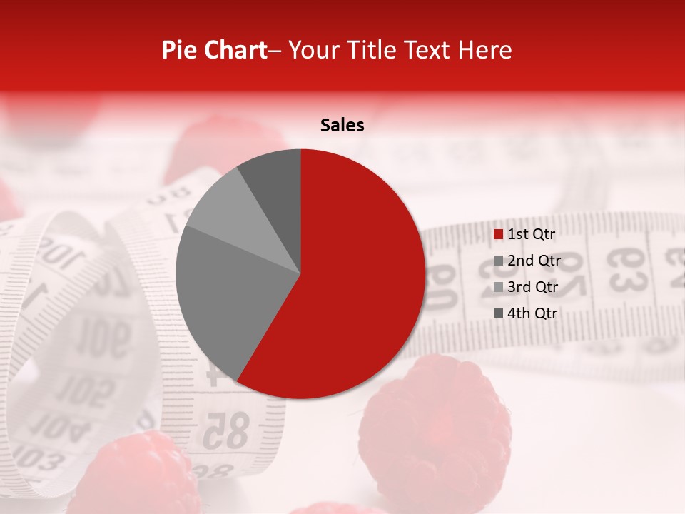 Number Background Vitality PowerPoint Template