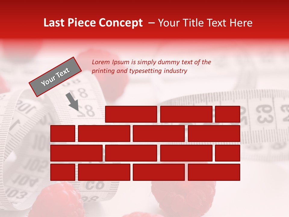 Number Background Vitality PowerPoint Template