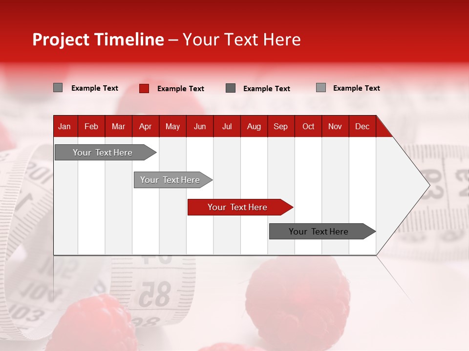 Number Background Vitality PowerPoint Template