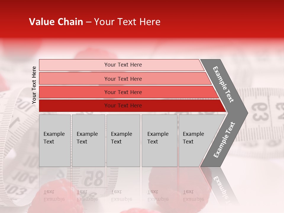 Number Background Vitality PowerPoint Template