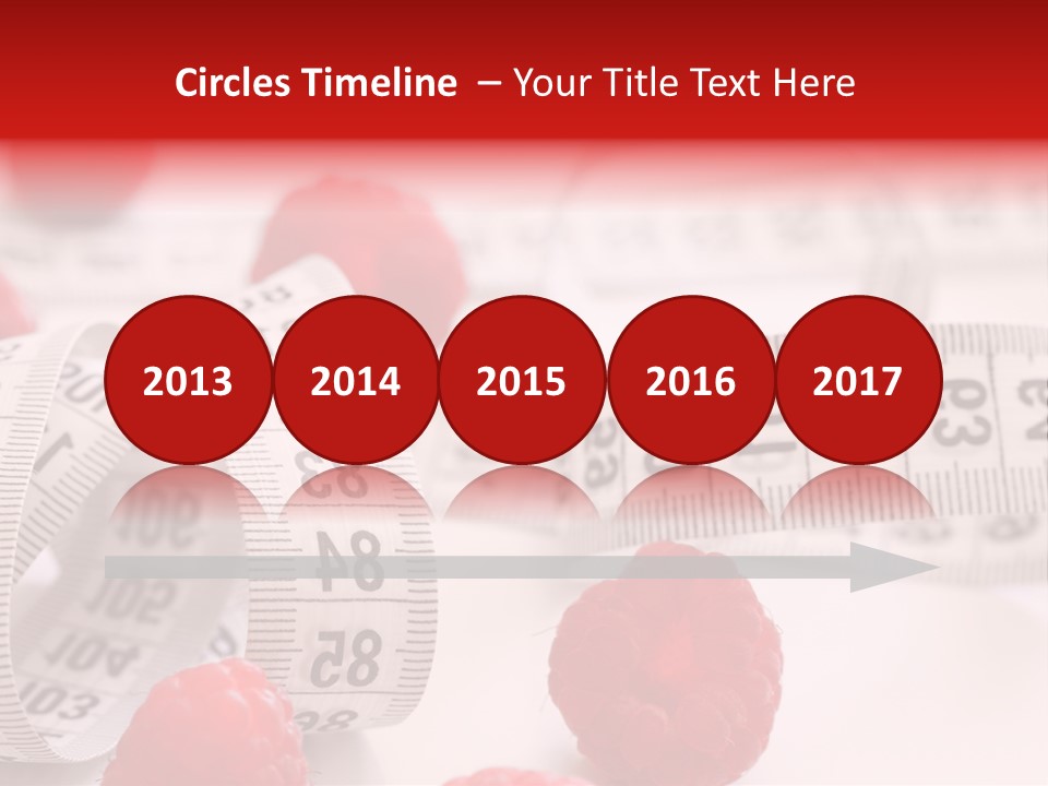 Number Background Vitality PowerPoint Template