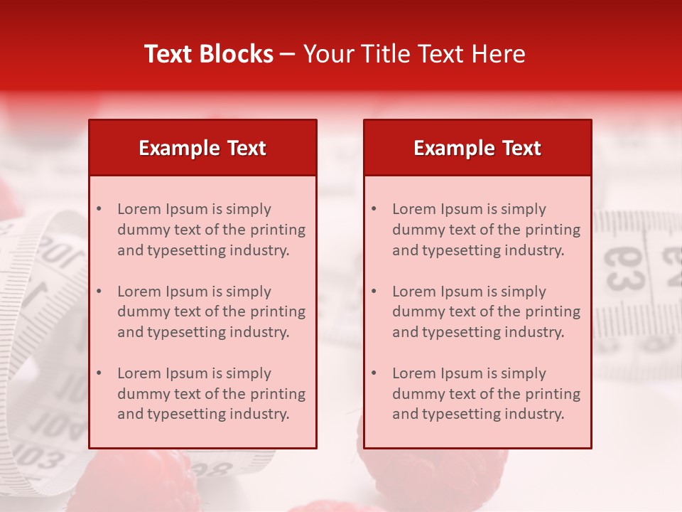 Number Background Vitality PowerPoint Template