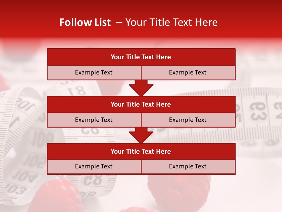 Number Background Vitality PowerPoint Template