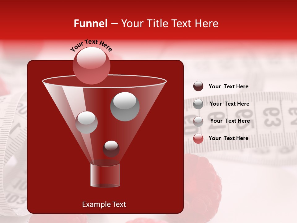 Number Background Vitality PowerPoint Template