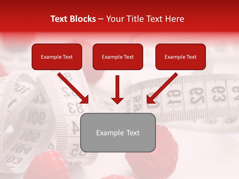 Number Background Vitality PowerPoint Template