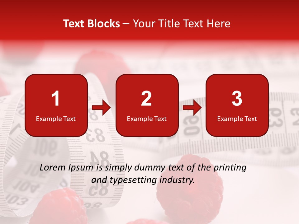 Number Background Vitality PowerPoint Template