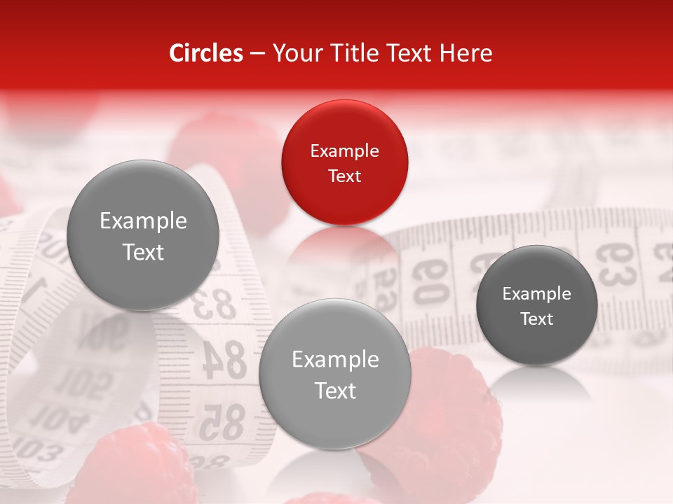 Number Background Vitality PowerPoint Template