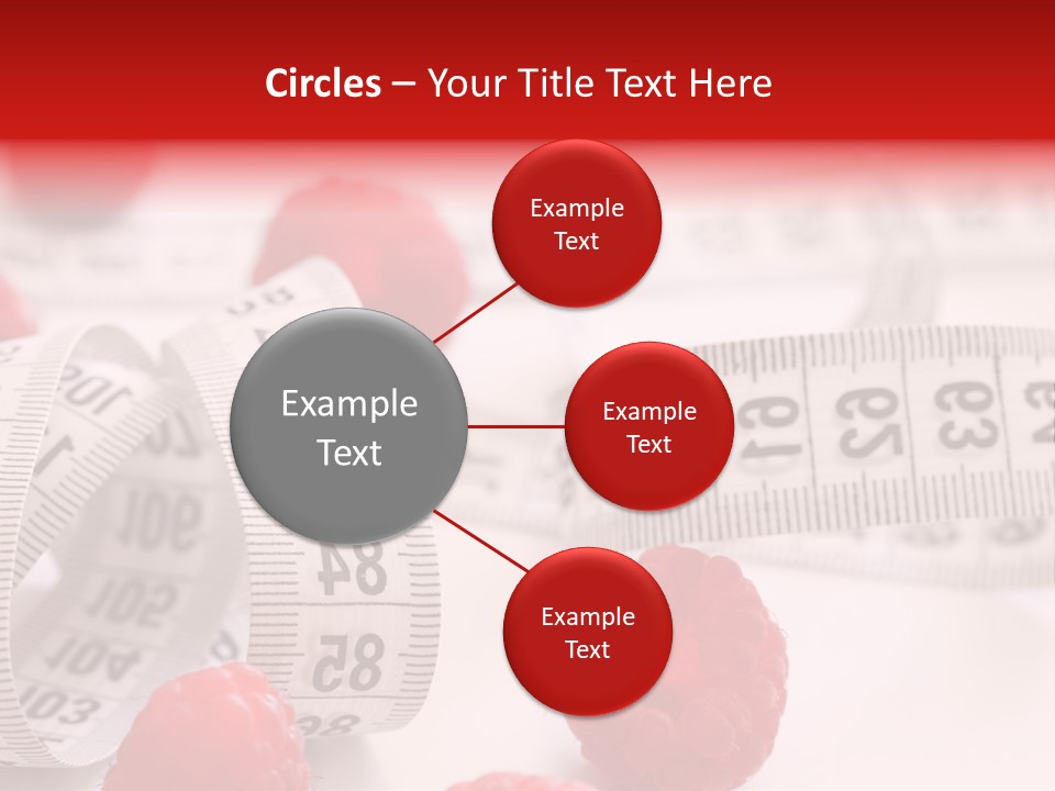 Number Background Vitality PowerPoint Template