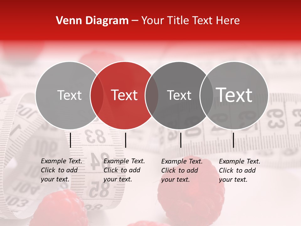 Number Background Vitality PowerPoint Template