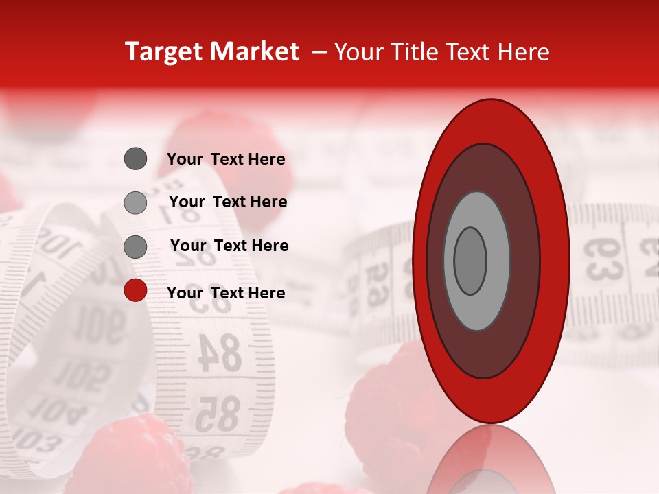 Number Background Vitality PowerPoint Template