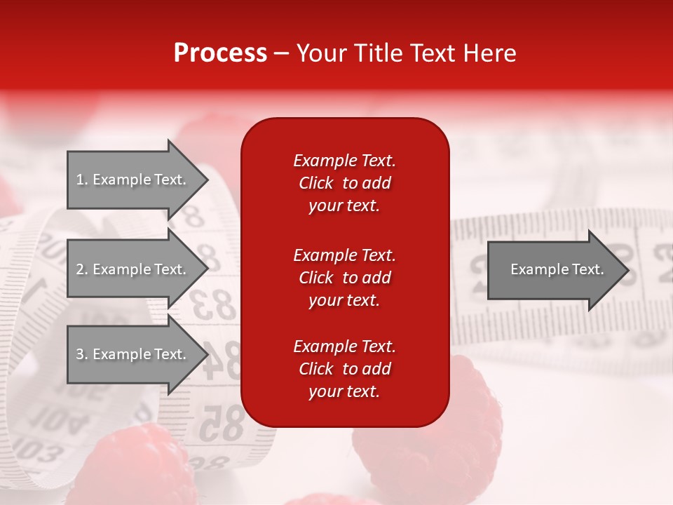 Number Background Vitality PowerPoint Template